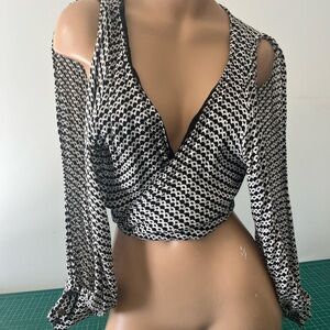 Raga Open arm Wrap Top